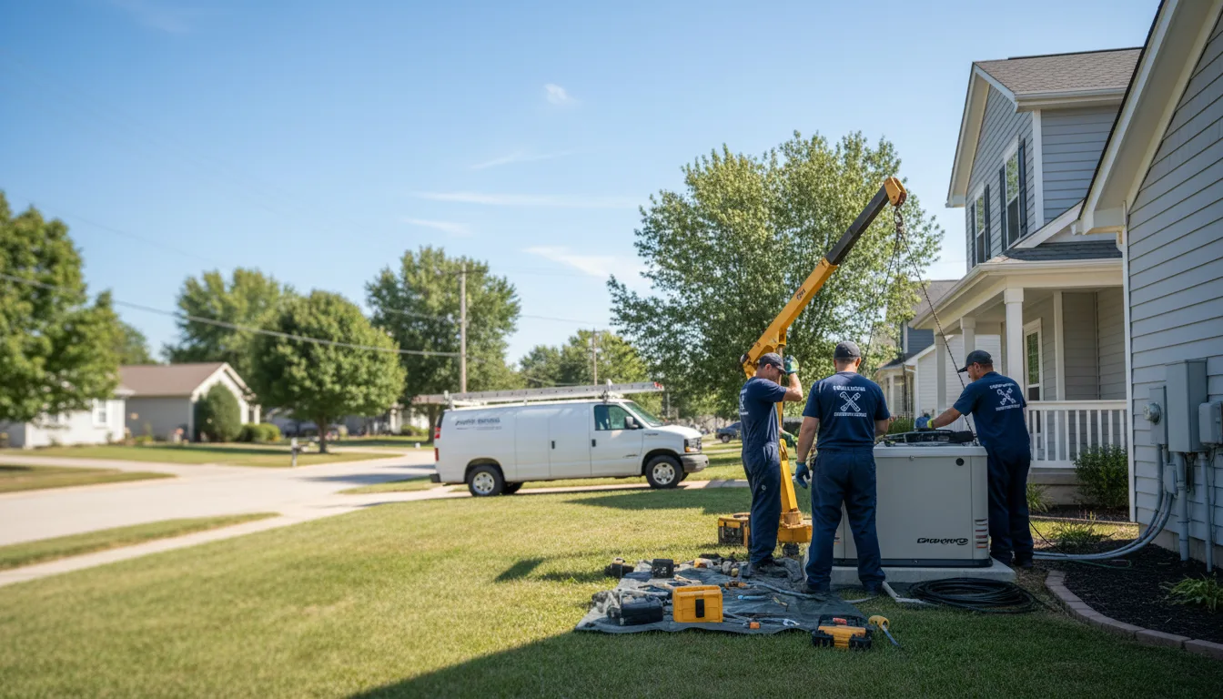 Generator Installation in Crab Orchard, NE near me